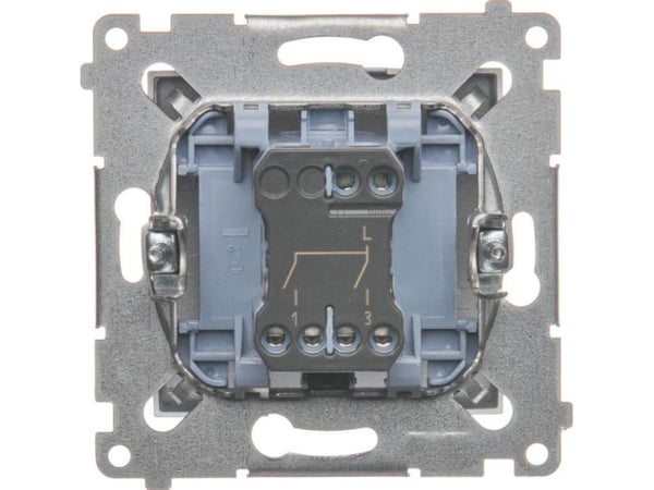 Kontakt-Simon DW5A.01/43, Muovi, Hopea, IP20, IP44, 250 V, 16 A, 75 mm