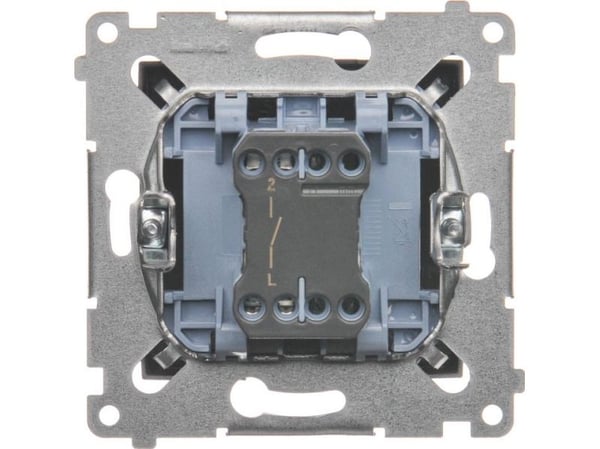 Kontakt-Simon DW1A.01/48, Plast, Anthracit, IP20, IP44, 250 V, 16 A, 75 mm