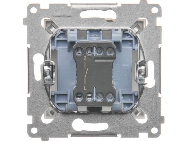 Contact-Simon DW1A.01/44, muovi, kultainen, IP20, IP44, 250 V, 16 A, 75 mm
