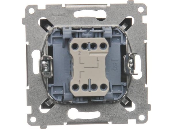 Kontakt-Simon DZW1K.01/48, Plast, Anthracit, IP20, 250 V, 10 A, 75 mm