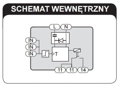 Impulssirele 16A 250V AC 1Z PBM-01 EXT10000061