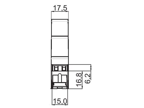 Zamel aikarele 16A 1NO/NC 230V AC PCM-02