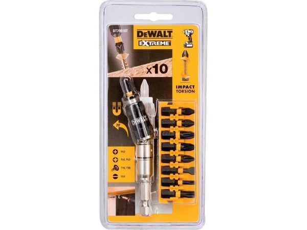 Dewalt-tarvikkeet Dewalt Twist Impact Bit -sarja, 10 kpl (DT70518T-QZ)