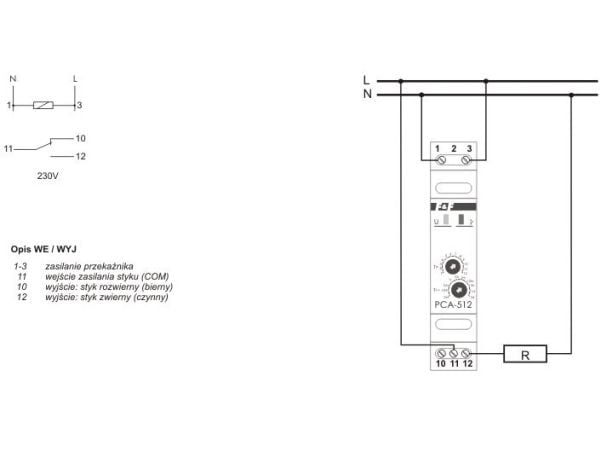 F&amp;F F &amp; F Kertakäyttöinen ajastin 230V 10A - PCA-512 - PCA-512