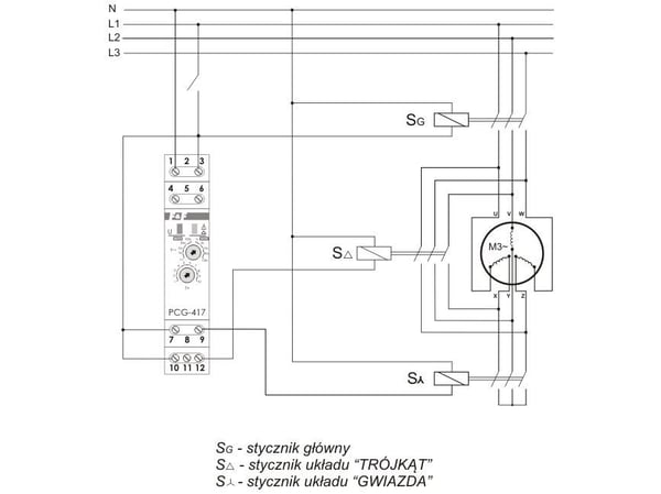 F&F tidsrelä 24/230V 2x8A - PCG-417