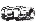 VIEGA Prestabo overgang ½"x18mm af ulegeret stål muffe/nippel, SC-contur
