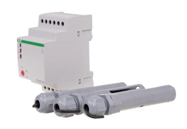 F&amp;F Nestetason valvontarele 16A 2P 1-100kOhm 3 anturia (PZ-829 RC)