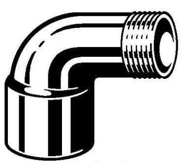 Viega 90° bend 18 mm x GZ 1/2" – 107635