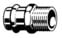 VIEGA Sanpress overgang ¾"x22mm af rødgods muffe/nippel, SC-contur