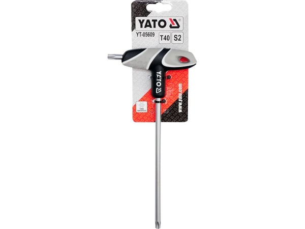 YATO TORX spindelnøkkel med T40 håndtak, med hull