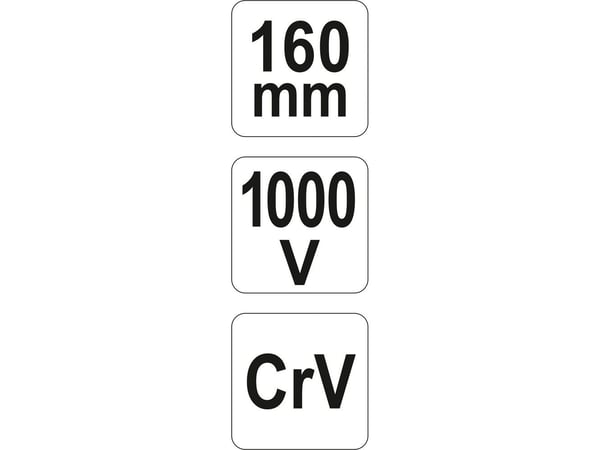YATO Eristeiden irrotuspihdit 160mm VDE