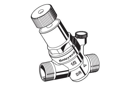 Honeywell tryckregulator 1/2" - D04FM-1/2A
