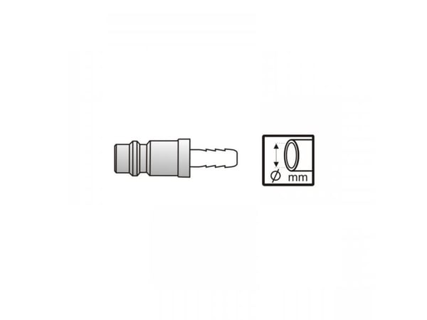 Pansam beslag/pluggar 8 mm (A535317)