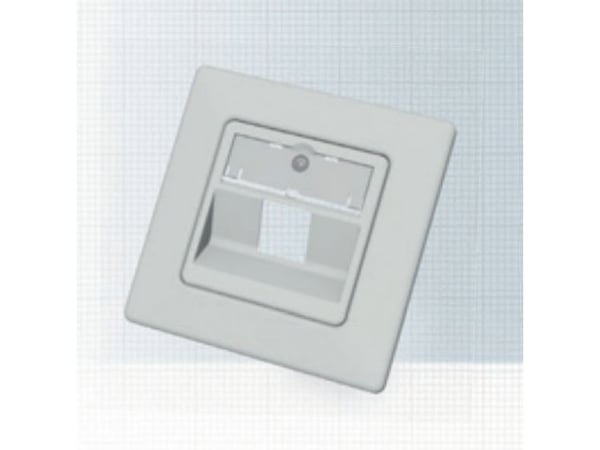 EasyLan CKVDUSL1R, Vit, Polymer, Vanlig, 80 mm, 80 mm, 1 styck