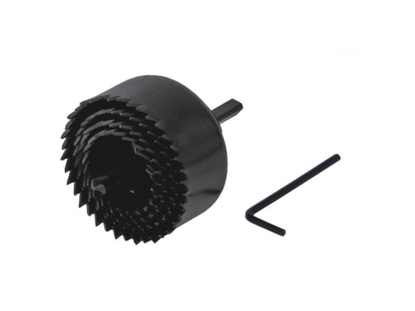 Dedra sett med hullsager til tre 9 stk. 19–82 mm (0792)