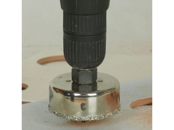 Dedra bor-/kjernesett med wolframkarbid for plater G/K og fliser 22,28,35,44,68,73 mm (DED1515)