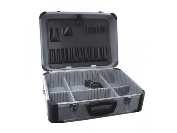 Dedra aluminum tool case 455x330x170 silver (N0008)