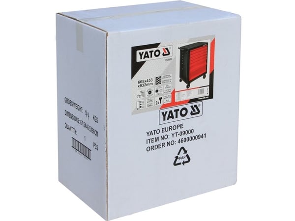 YATO TYÖPAJAKAAPPI 7 LAATIKKOA 09000