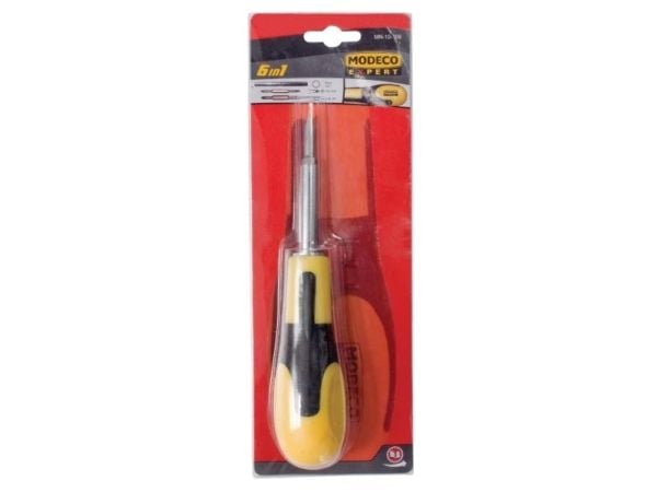 Modeco skrutrekker med utskiftbare bits PH HEX PlaskieFRIENDLY GRIP - MN-10-105