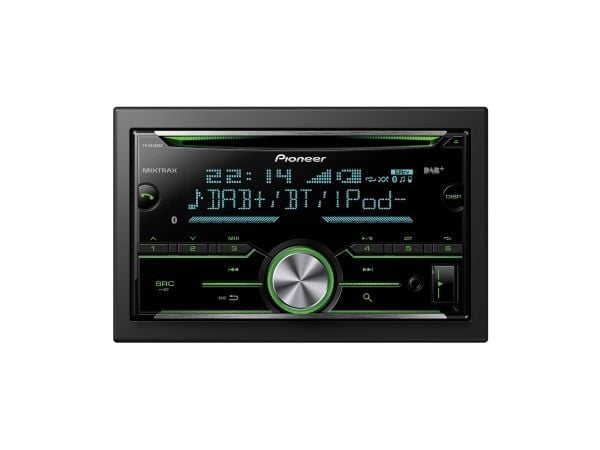 Pioneer FH-X840DAB - Vogn - CD-mottaker - i instrumentbordet - Double-DIN - 50 watt x 4