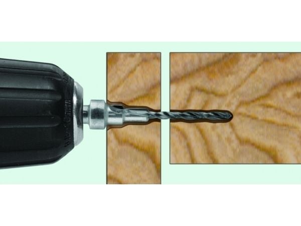 Boring/bor til tre Modeco for konfirmater sylindrisk 7 mm (MN-61-680)