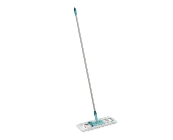 Leifheit Profi XL cotton plus, Laminat, Fliser, Bomull/fiber, Plast, Grå, Turkis, Hvit, 420 mm, 1400 mm