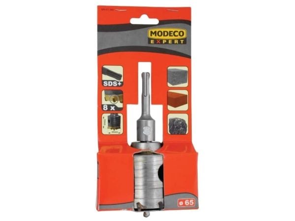 Modeco hullsag/krone HEX med sintrerte hardmetalltodder 80 mm - MN-61-281