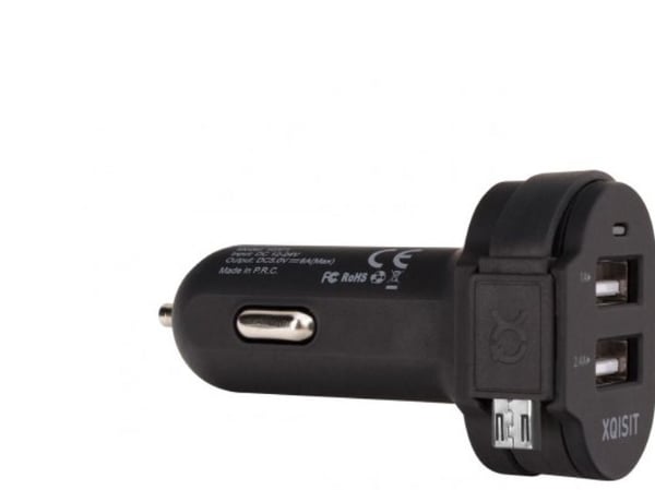 Xqisit 20425, Automaattinen, Savukkeensytytin, USB, musta