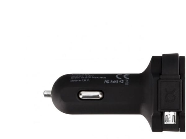 Xqisit 20425, Automaattinen, Savukkeensytytin, USB, musta