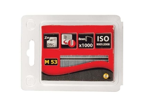 Modeco stifter til tapetsering 53/10 mm 1000 stk. - MN-46-110