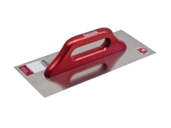 Modeco paca smooth EXPERT i rustfritt stål med trehåndtak 480x130 mm - MN-73-380