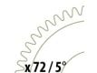 Modeco fast ring-/skiftenøkkel med skralle og ledd 10 mm (MN-59-710)