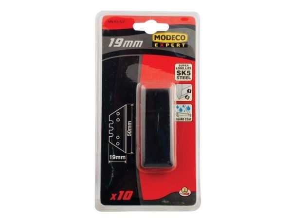 Modeco trapezblader 19x50 mm GOLD LINE 10 stk. (MN-63-127)