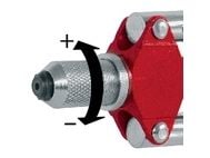 Modeco glidetang/nittemaskin med dobbelthåndtak 3 arbeidsdyser 540 mm - MN-40-020