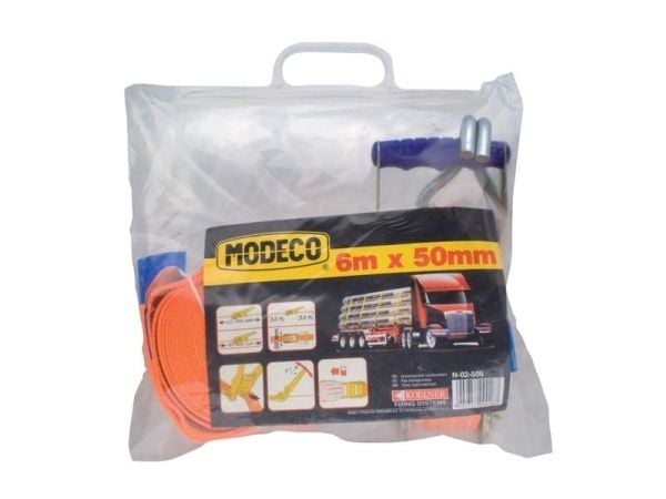 Modeco transportbelte med spenne 12 m x 50 mm - MN-02-512