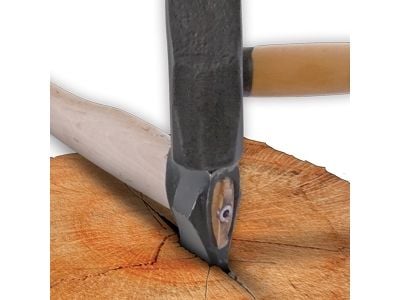 Modeco kløyveøks 800 mm, 2 kg (MN-64-029), trehåndtak