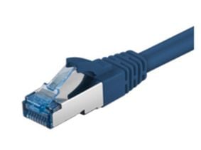 MicroConnect - Verkkokaapeli - RJ-45 (uros) - RJ-45 (uros) - 1,5 m - SFTP - CAT 6a - boottikuvioitu, halogeenivapaa, rypistymätön - sininen - sininen