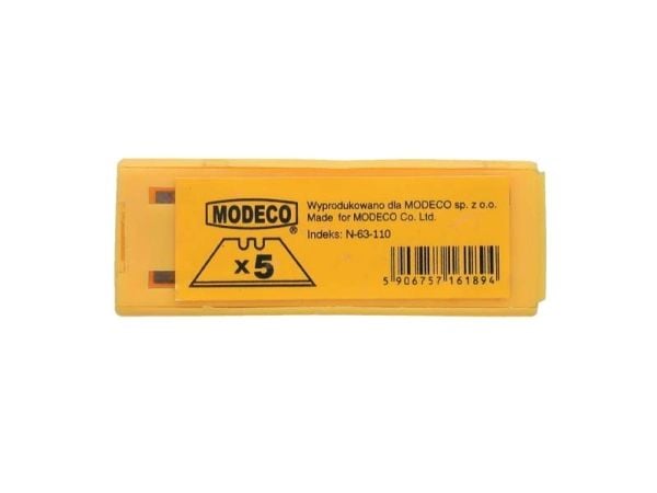 Modeco trapezskjær 19x50 mm i eske 5 stk – MN-63-110