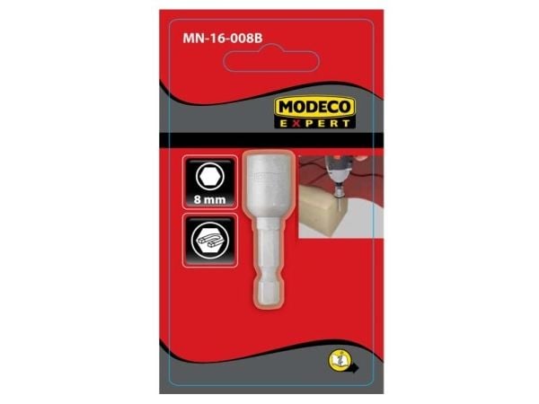 Magnetisk bitsfeste til skrutrekker med drev 1/4 13 mm - MN-16-013B