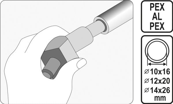 Vorel putkikalibraattori (55740)