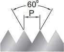 Fanar gjengeverktøy venstregjenger M20 (N1-111001-0200)