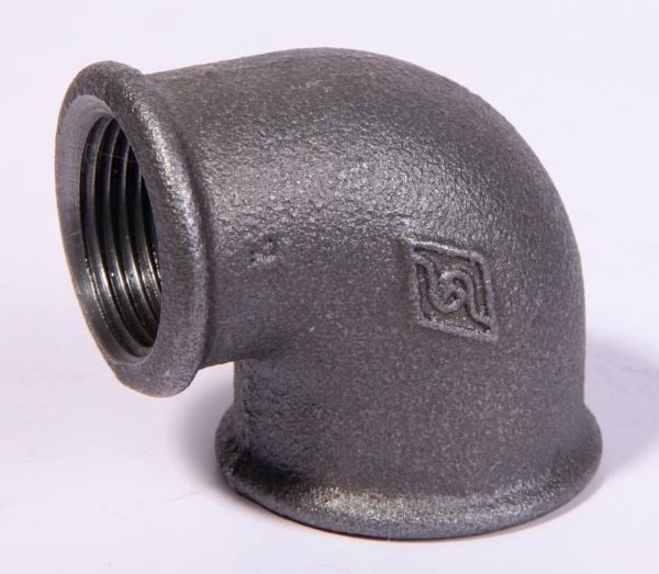 Opal Kolano reduksjonskobling A1 muffe 1x1/2" svarte - B90R 25X15