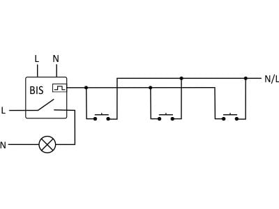 F&F BIS-411i bistabilt relä 24V på/av