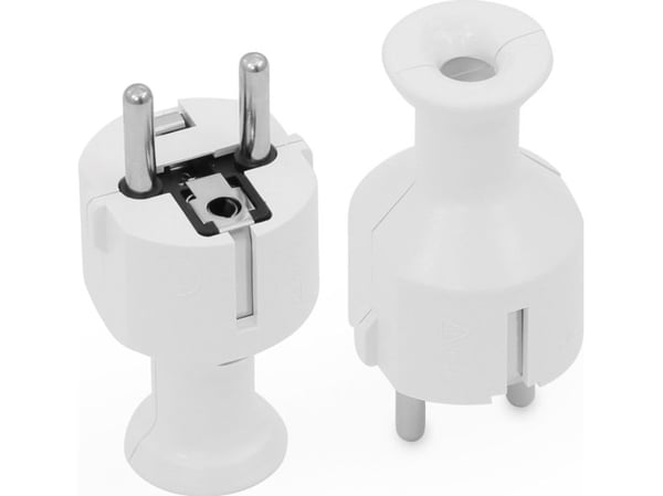Opal Suora pistoke irrotettava WT-40 2P+Z 16A valkoinen