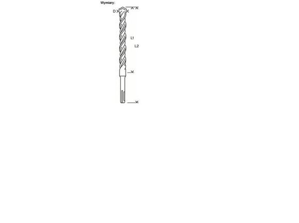 Wiertło Bosch do betonu SDS+ 14mm (2608831038)