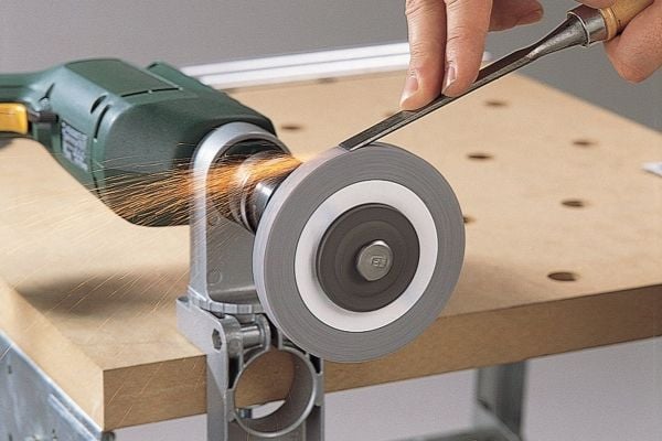 wolfcraft GmbH 2117000, Skaft-hållare, for sanding and polishing discs without shank, 1 styck, 1,3 cm, 8 mm