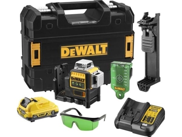 DeWalt DCE089D1G-QW - Krydslinjelaservaterpas