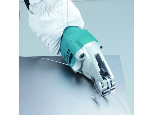 Makita JS1000 Platesaks, 380 W, stål 1,0 mm, rustfritt stål 0,7 mm, min. skjæreradius 30 mm