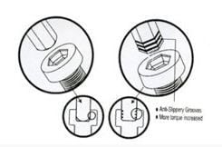 Jonnesway unbrakonøkkelsett hex type L 1,5–10 mm 9 deler (H03SA109S)
