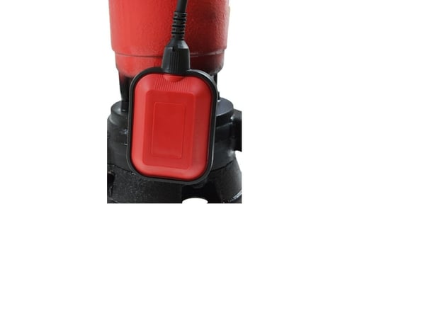 AWTools pumpe for skittent vann med kvern og flytere 850W (AW85017)